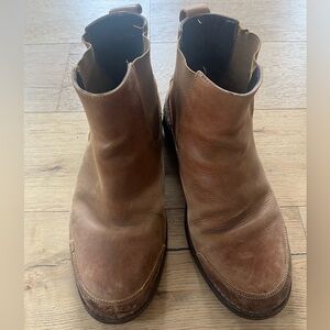 Cole Haan Tan Leather Boots